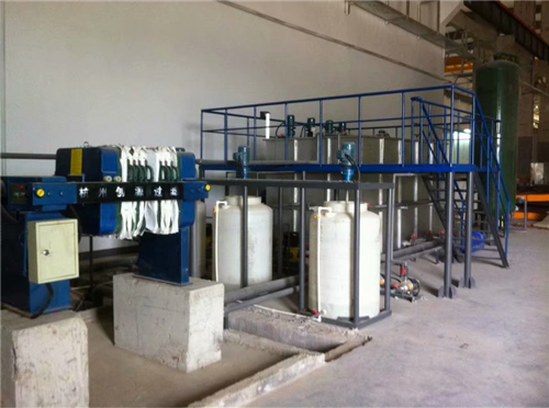 岳陽(yáng)某裝備廠涂裝廢水處理工程